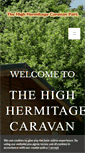 Mobile Screenshot of highhermitagecaravanpark.co.uk